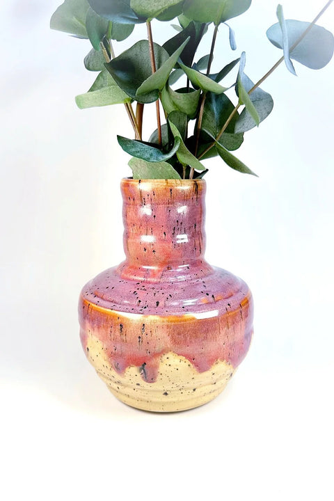 peppered rose vase