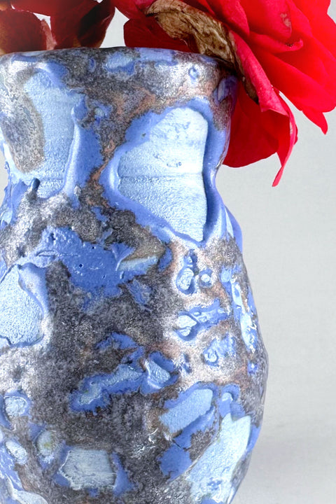 blue earth bud vase